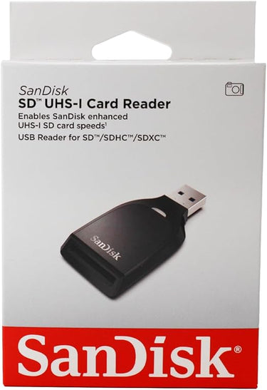 SanDisk SD UHS-I Card Reader, Black
